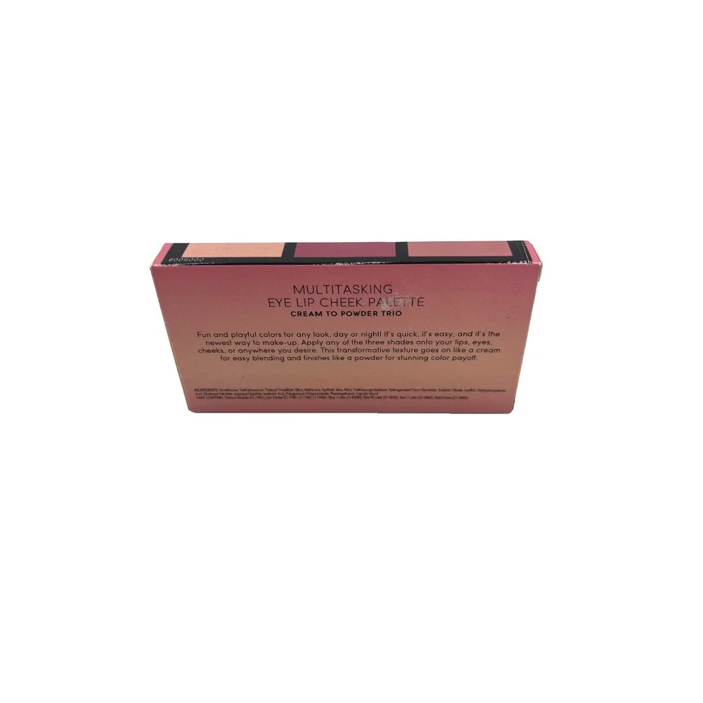 Laura Geller Multitasking Eye Lip Cheek Palette Cream to Powder Trio Pink 0.08oz